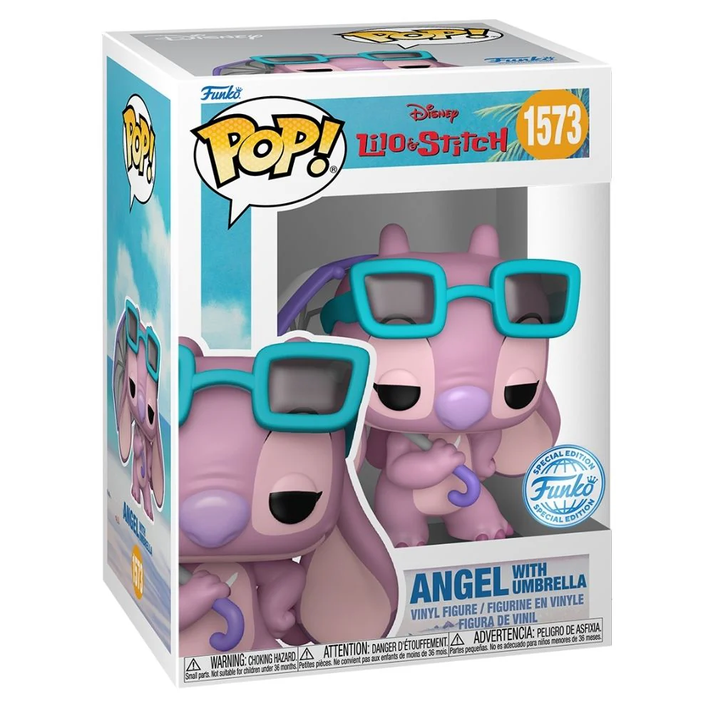 Lilo & Stitch - Angel with Umbrella US Exclusive Pop! Vinyl - Image 2