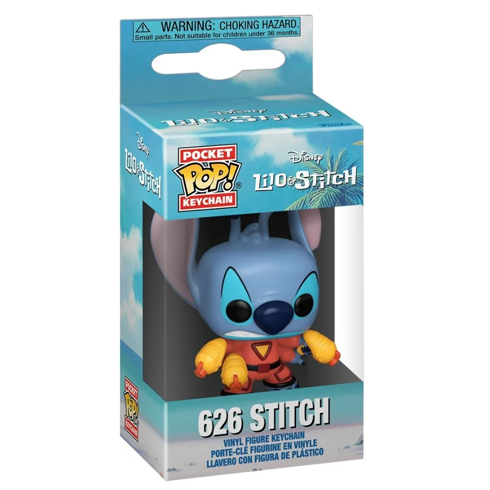 Lilo & Stitch - Stitch 626 Pocket Pop! Keychain - Image 2