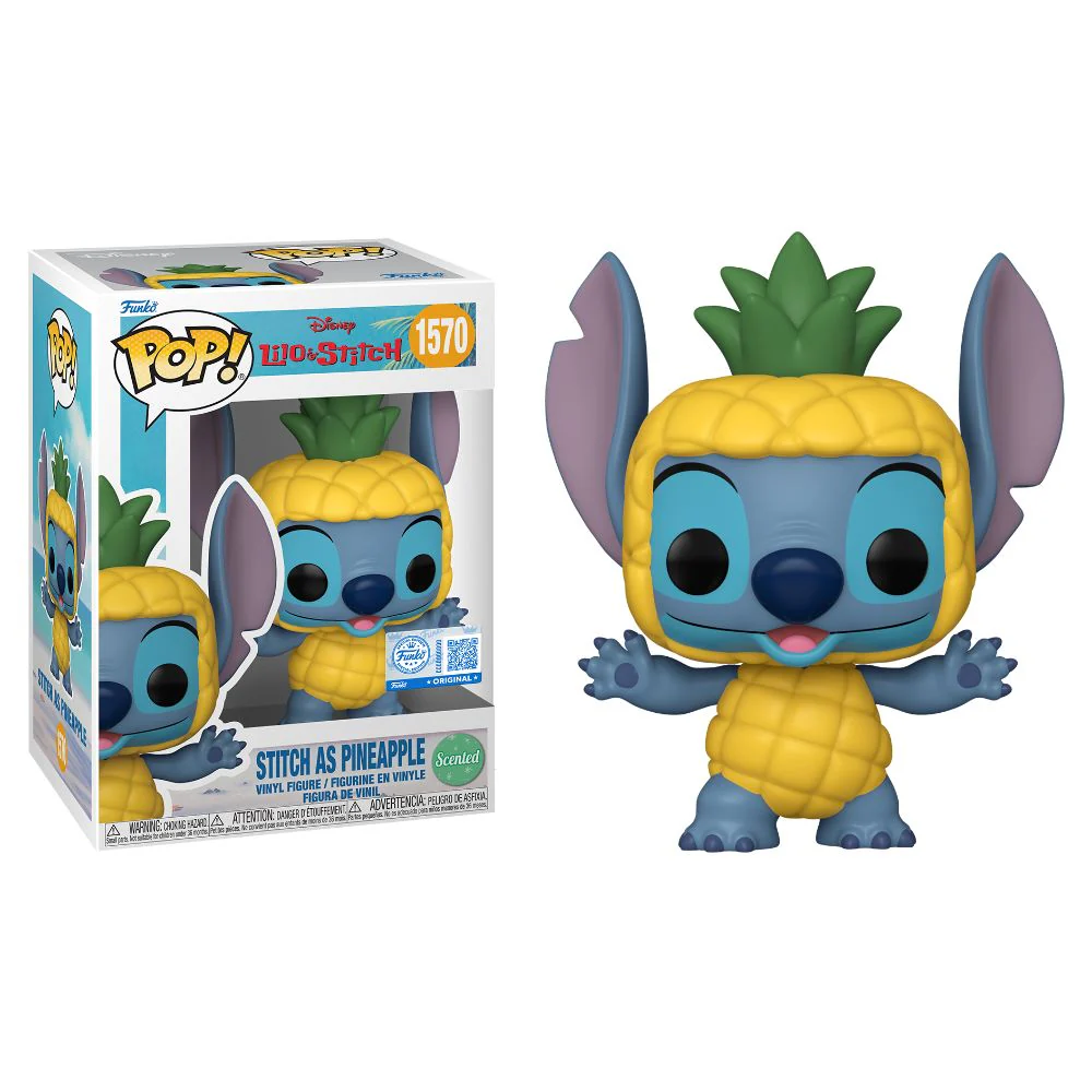 Lilo & Stitch - Stitch as Pineapple Scented US Exclusive Pop! Vinyl - Image 3