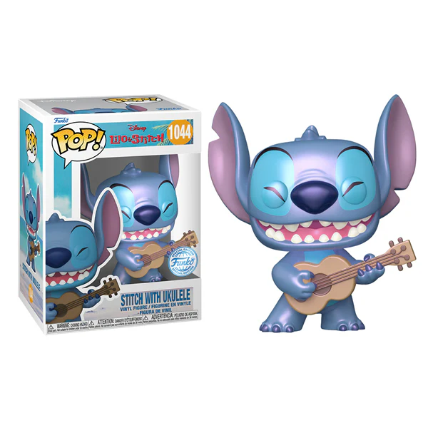 Lilo & Stitch - Stitch with Ukelele US Exclusive Pearlescent Pop! Vinyl - Image 3