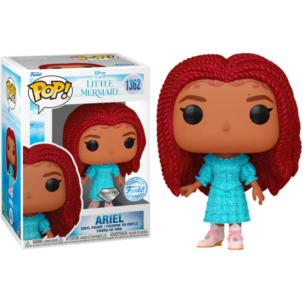 Little Mermaid (2023) - Ariel US Exclusive Diamond Glitter Pop! Vinyl - Image 3