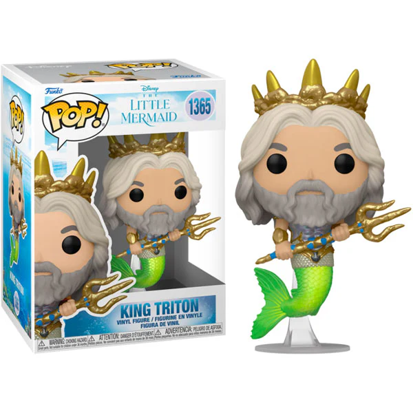 Little Mermaid (2023) - King Triton Pop! Vinyl - Image 3