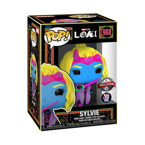 Loki - Sylvie Black Light US Exclusive Pop! Vinyl - Image 2