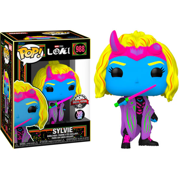 Loki - Sylvie Black Light US Exclusive Pop! Vinyl - Image 3