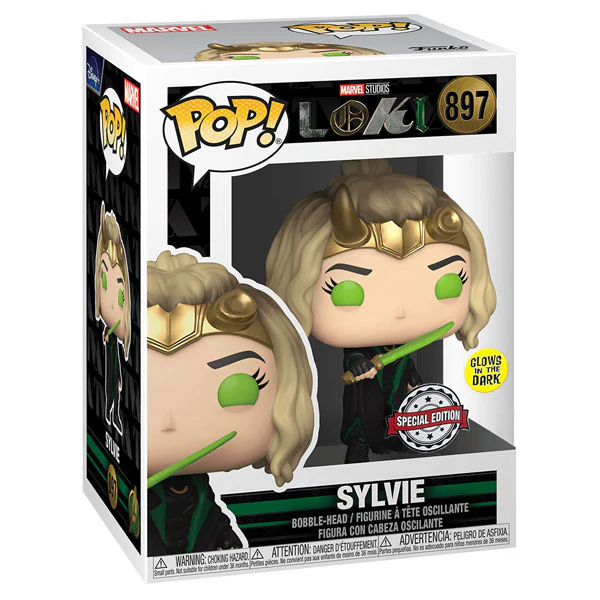 Loki - Sylvie Glow US Exclusive Pop! Vinyl - Image 3