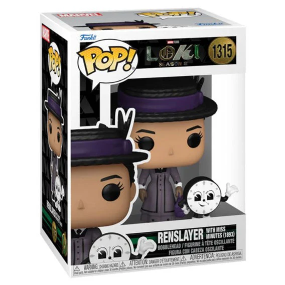 Loki (TV) - Renslayer with Miss Minutes (1893) Pop! Vinyl - Image 2