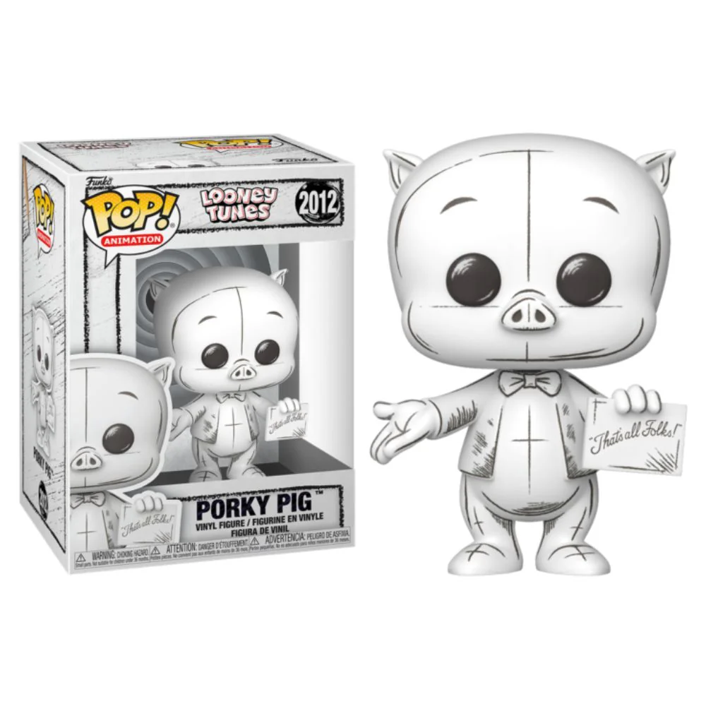 Looney Tunes: Sketched - Porky Pig Pop! Vinyl - Image 3
