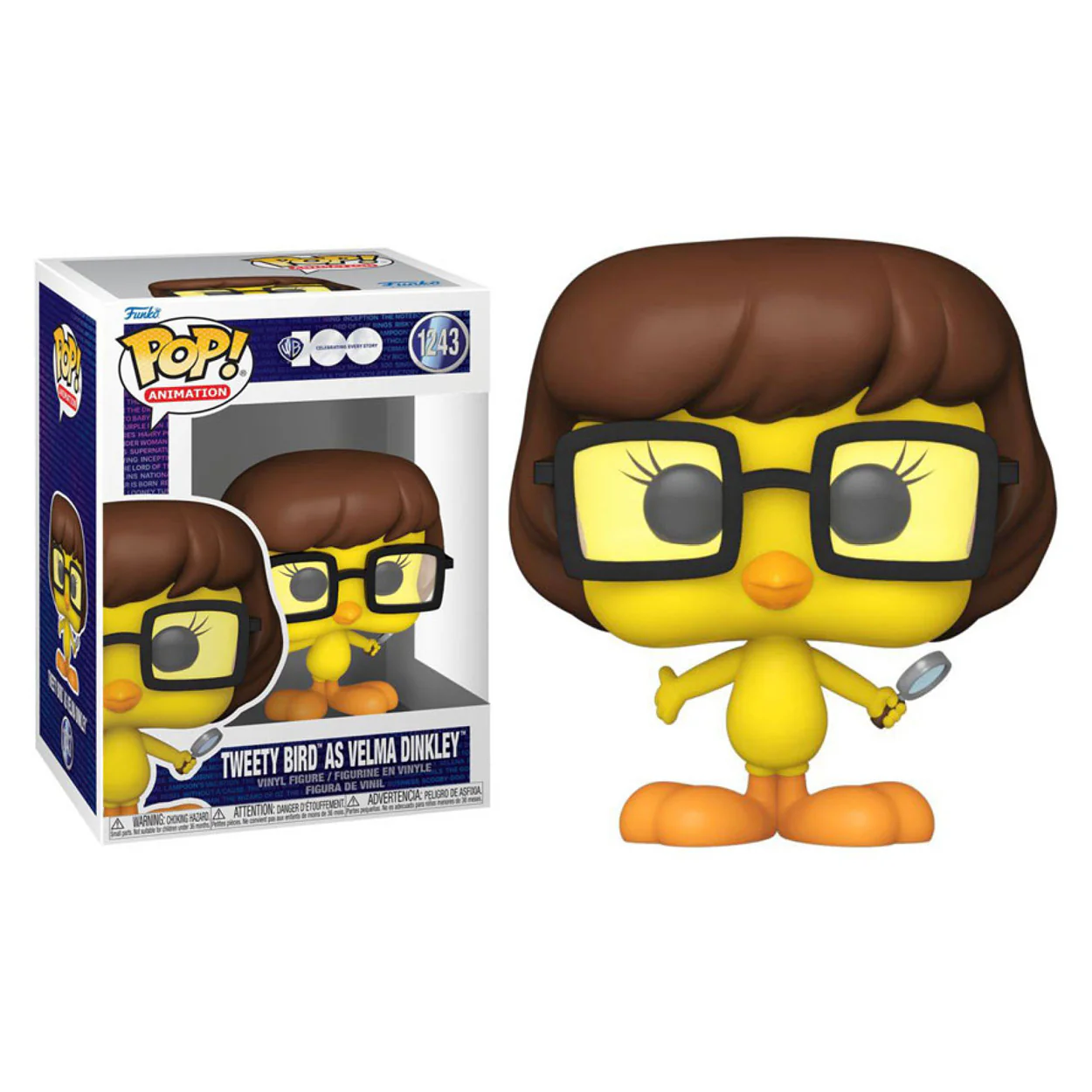 Looney Tunes - Tweety Bird as Velma (WB 100th) Pop! Vinyl - Image 4