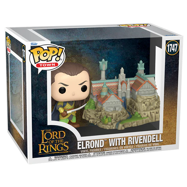The Lord of the Rings - Elrond with Rivendell Pop! Town - Image 2