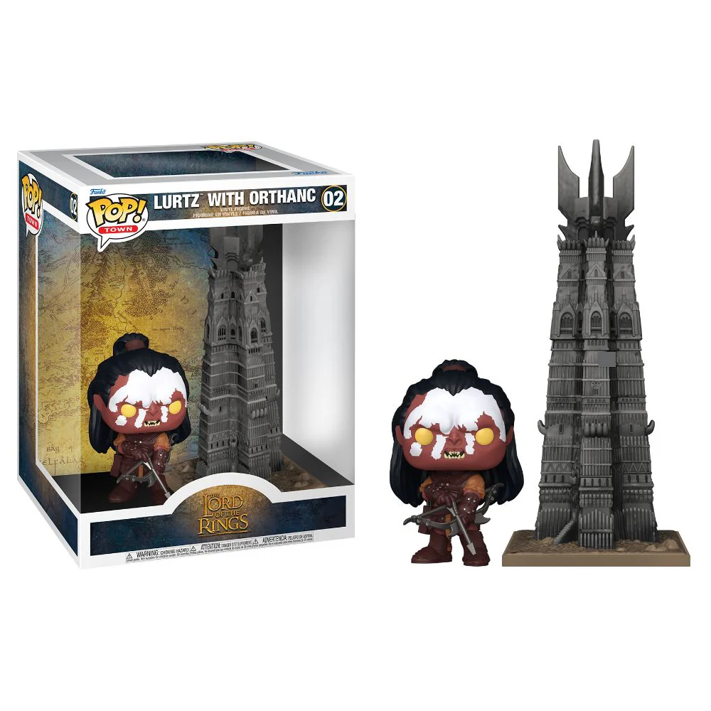 The Lord of the Rings - Lurtz with Orthanc Pop! Town - Image 3