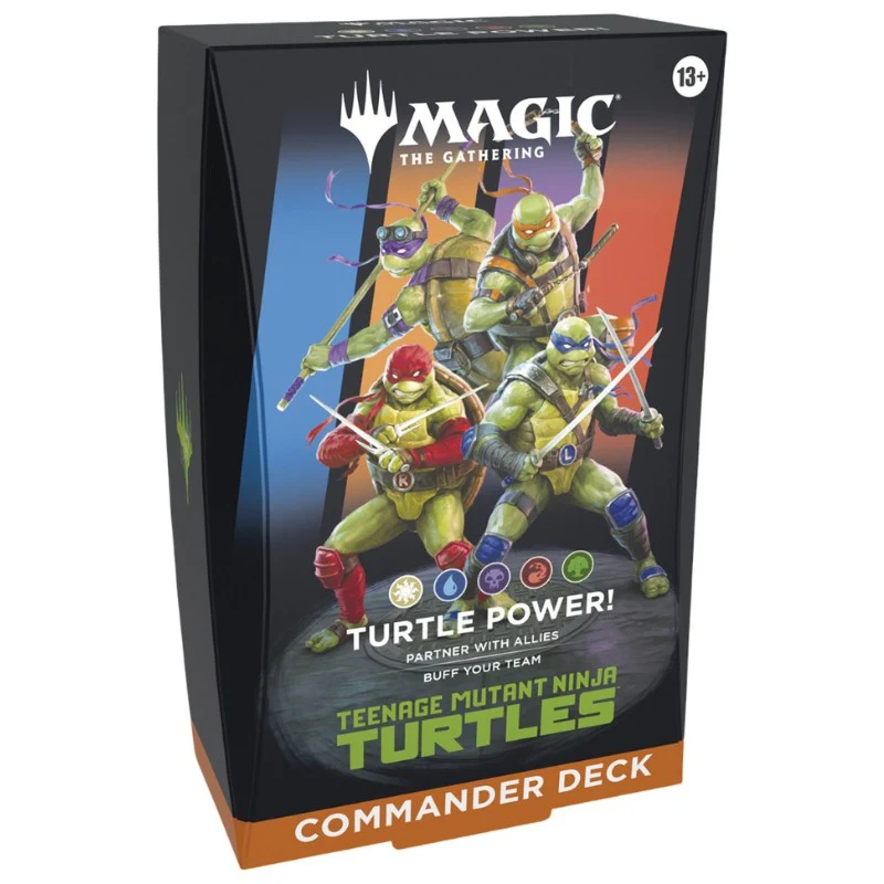 Magic the Gathering Teenage Mutant Ninja Turtles Commander Deck Turtle Power - Image 2