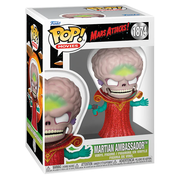 Mars Attacks - Martian Ambassador Pop! Vinyl - Image 2