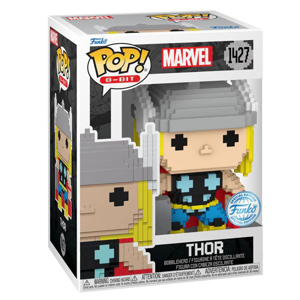 Marvel: 8-Bit - Thor US Exclusive 8-Bit Pop! Vinyl - Image 2