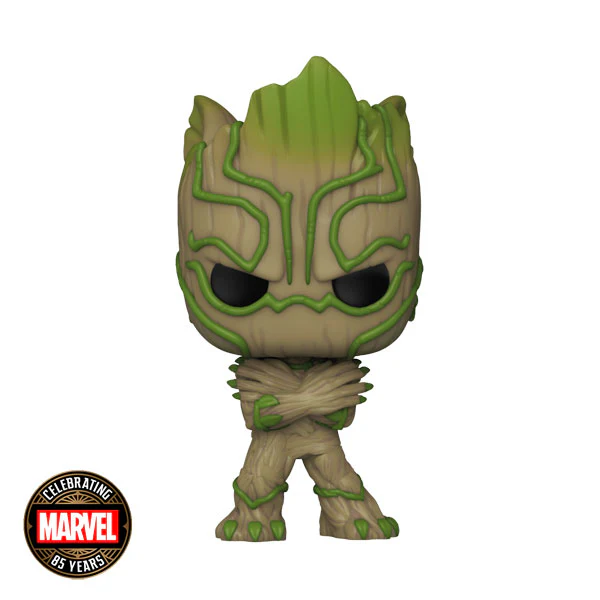 Marvel 85th Anniversary - We Are Groot - Black Panther US Exclusive Pop! Vinyl - Image 2