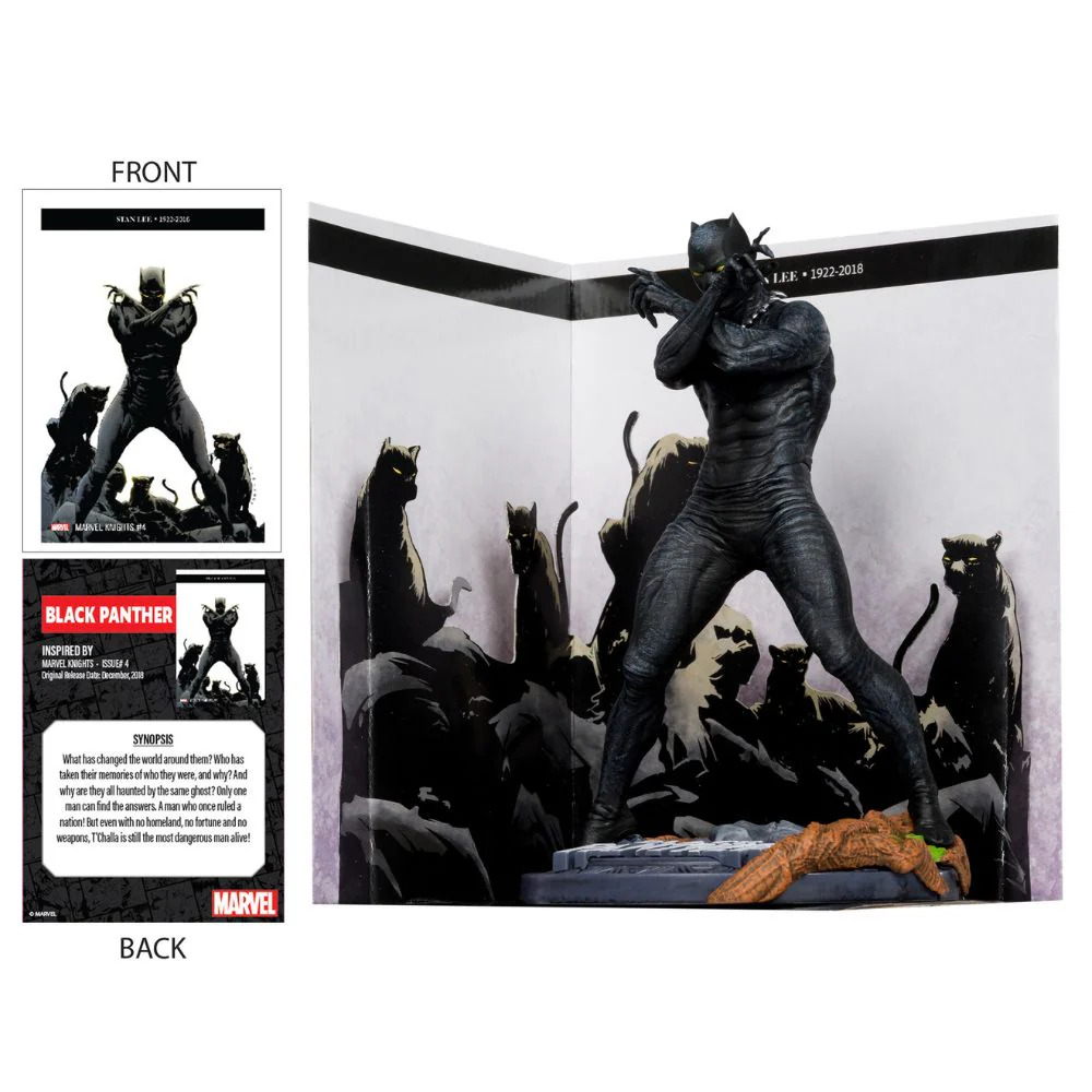 Marvel - Black Panther "Marvel Knights #4" 1:10 Figure - Image 2