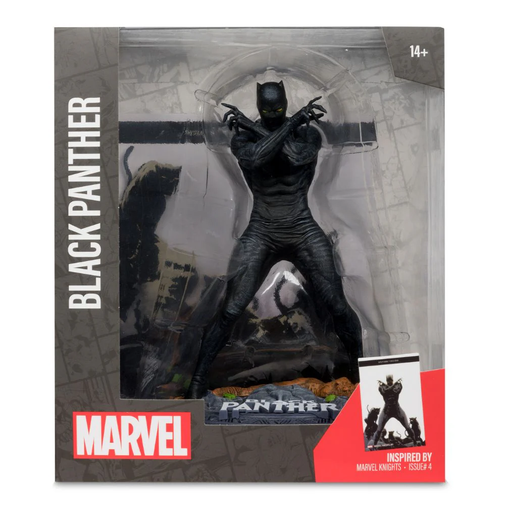 Marvel - Black Panther "Marvel Knights #4" 1:10 Figure - Image 4