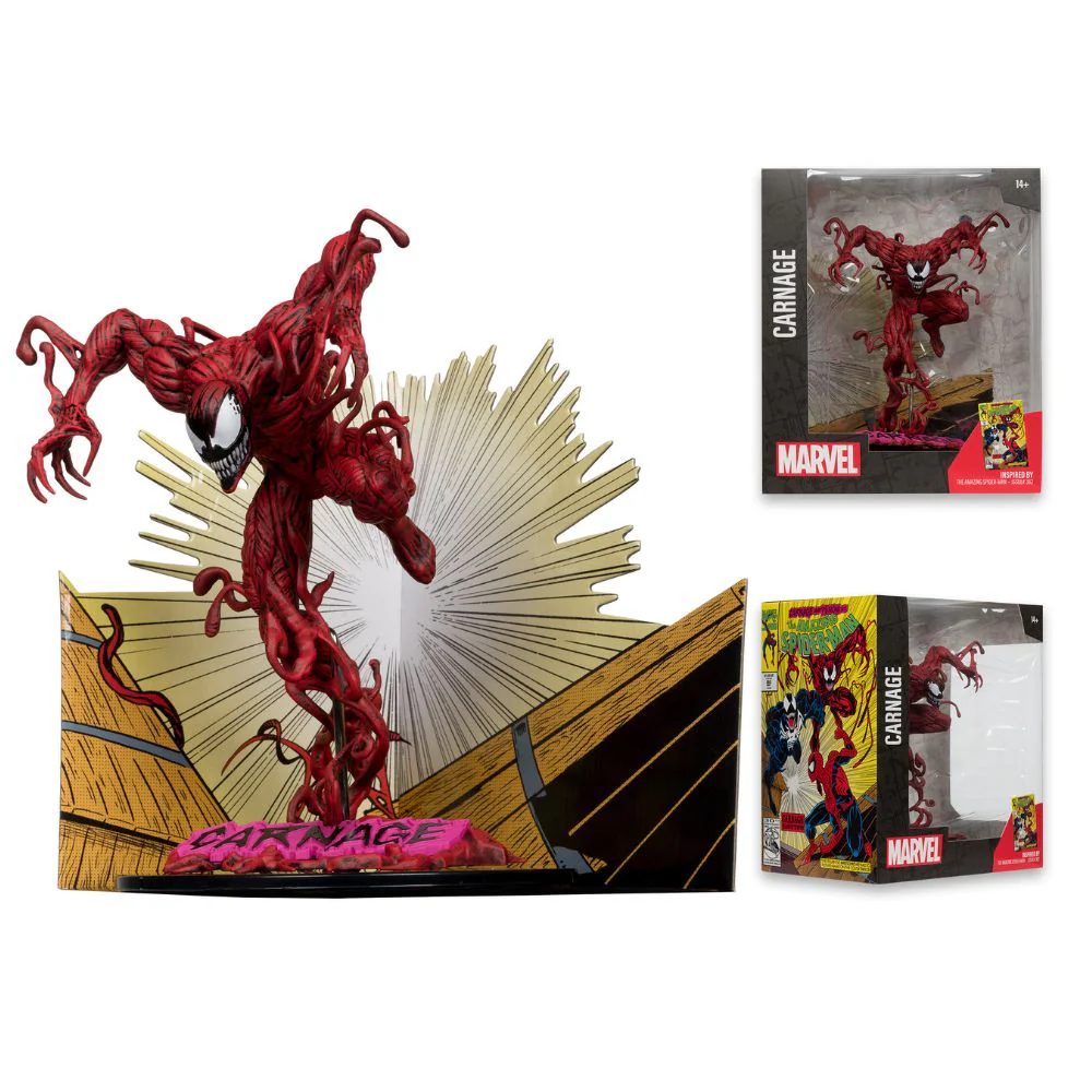 Marvel - Carnage "The Amazing Spider-Man #362" 1:10 Figure - Image 4