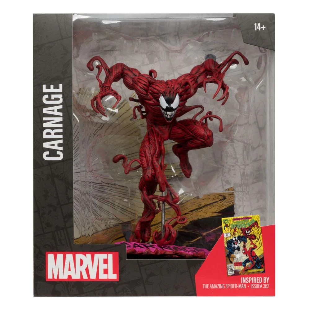 Marvel - Carnage "The Amazing Spider-Man #362" 1:10 Figure - Image 5