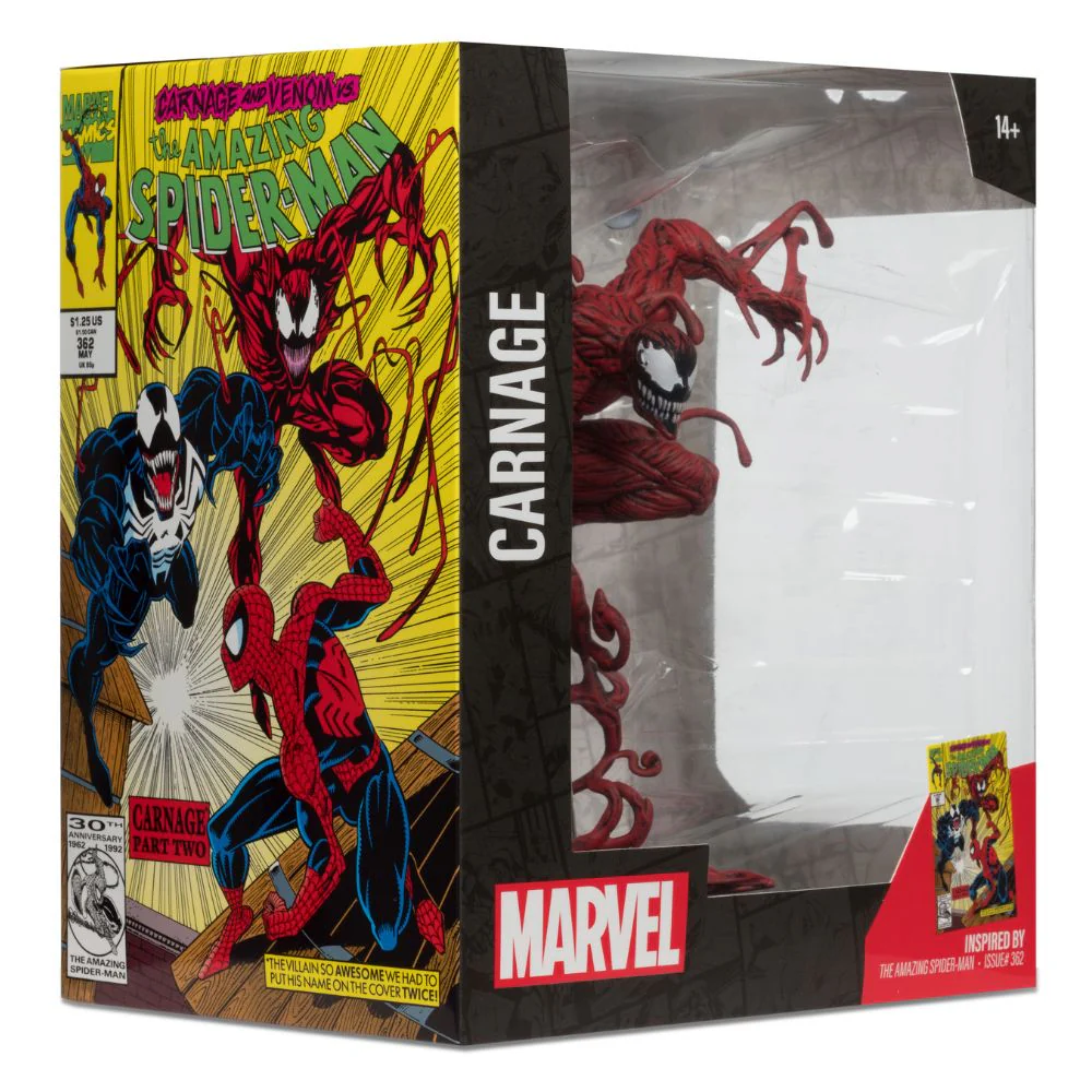 Marvel - Carnage "The Amazing Spider-Man #362" 1:10 Figure - Image 6