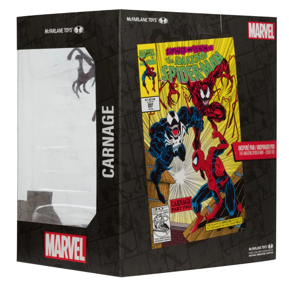 Marvel - Carnage "The Amazing Spider-Man #362" 1:10 Figure - Image 7