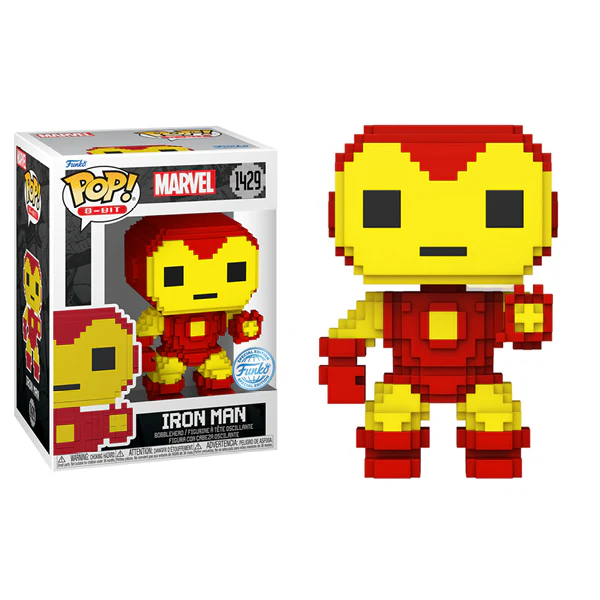 Marvel Comics: 8-Bit - Iron Man 8-Bit US Exclusive Pop! Vinyl - Image 3