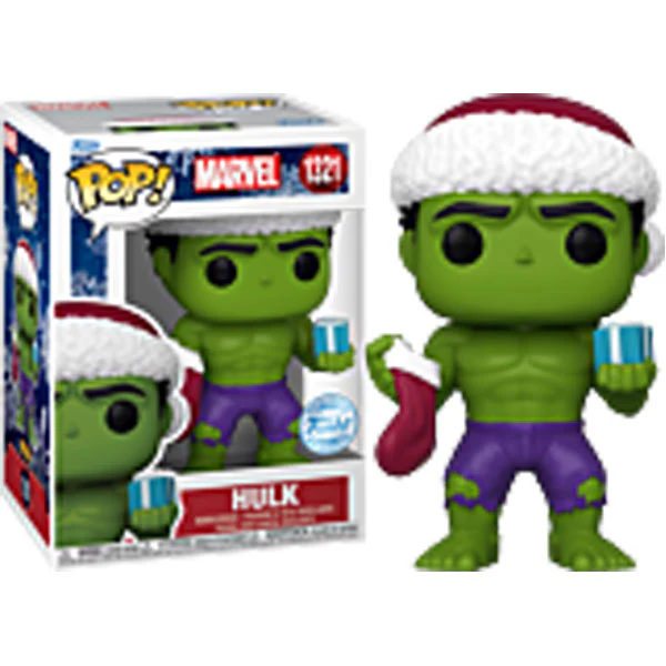 Marvel Comics - Green Hulk Holiday US Exclusive Pop! Vinyl - Image 3