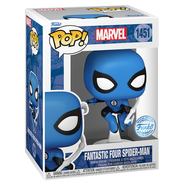 Marvel Comics - Fantastic Four Spider-Man US Exclusive Pop! Vinyl - Image 2