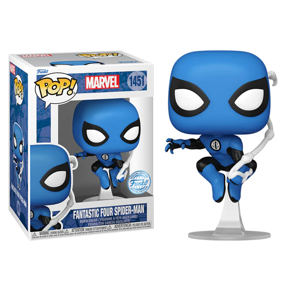 Marvel Comics - Fantastic Four Spider-Man US Exclusive Pop! Vinyl - Image 3