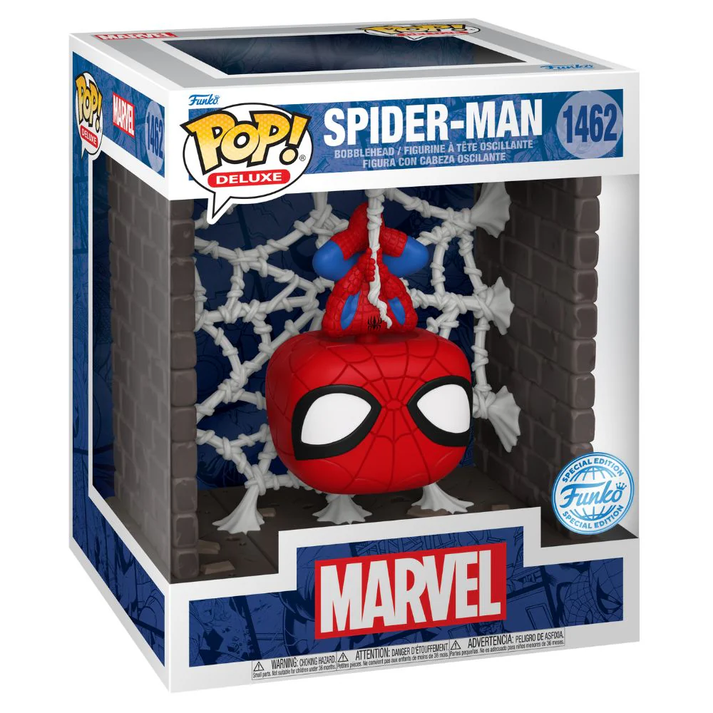 Marvel Comics - Spiderman in Webs US Exclusive Pop! Deluxe - Image 2
