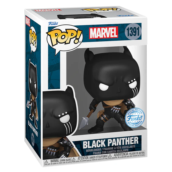 Marvel Comics - The Black Panther (Comic) US Exclusive Pop! Vinyl - Image 2