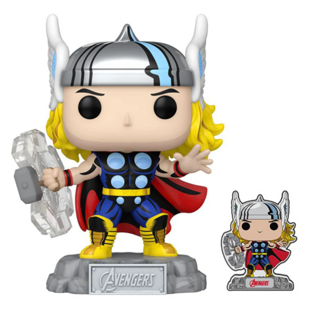 Marvel Comics - Thor Avengers 60th US Exclusive Pop! Vinyl with Pin