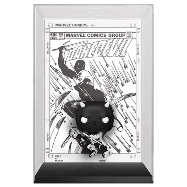 Marvel - Daredevil (Black & White) US Exclusive Pop! Comic Cover - Image 2
