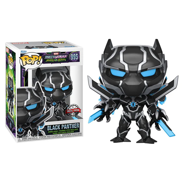 Marvel Mech Strike Monster Hunters - Black Panther US exclusive Pop! Vinyl - Image 3