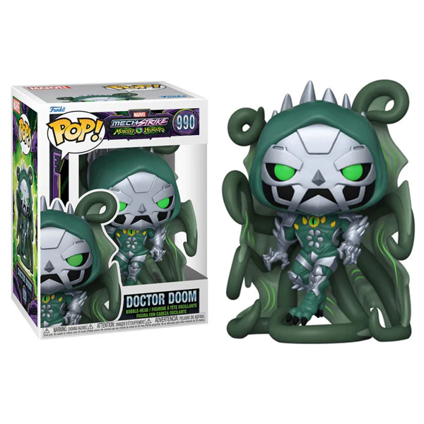 Marvel Mech Strike Monster Hunters - Dr Doom Pop! Vinyl - Image 3