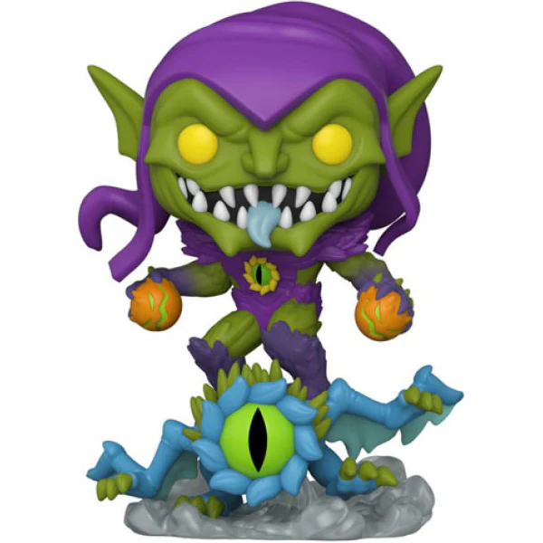 Marvel Mech Strike Monster Hunters - Green Goblin Glow US Exclusive Pop! Vinyl - Image 3