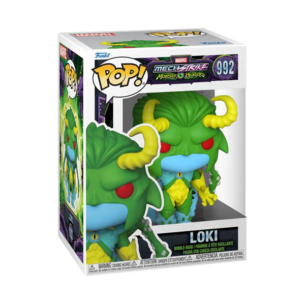 Marvel Mech Strike Monster Hunters - Loki Pop! Vinyl - Image 2