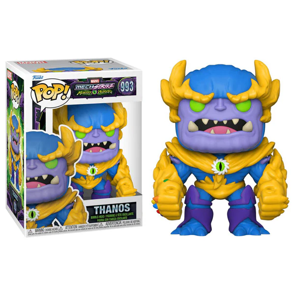 Marvel Mech Strike Monster Hunters - Thanos Pop! Vinyl - Image 3