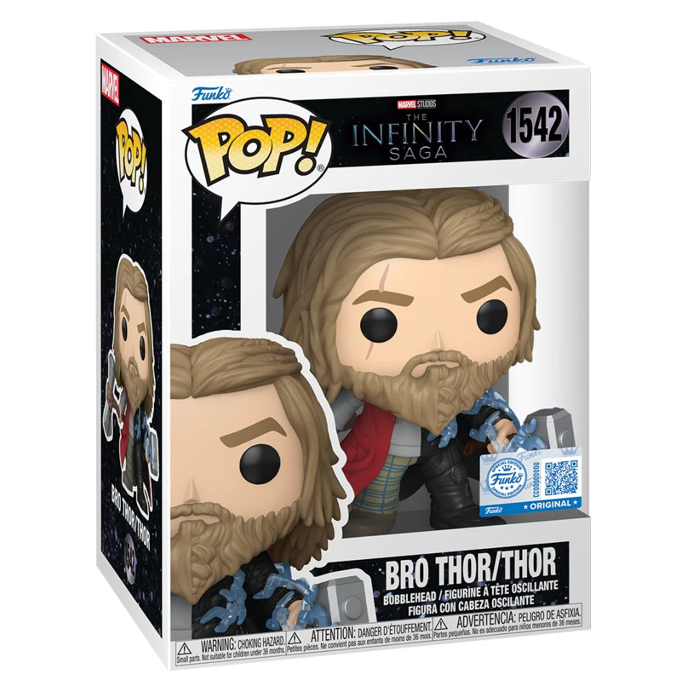 Marvel: Split - Bro Thor/Thor US Exclusive Pop! Vinyl - Image 2