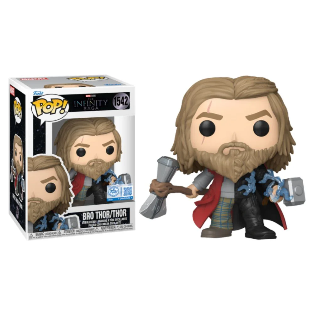 Marvel: Split - Bro Thor/Thor US Exclusive Pop! Vinyl - Image 3