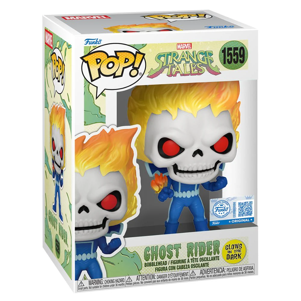 Marvel: Strange Tales - Ghost Rider Glow In The Dark Pop! Vinyl - Image 3