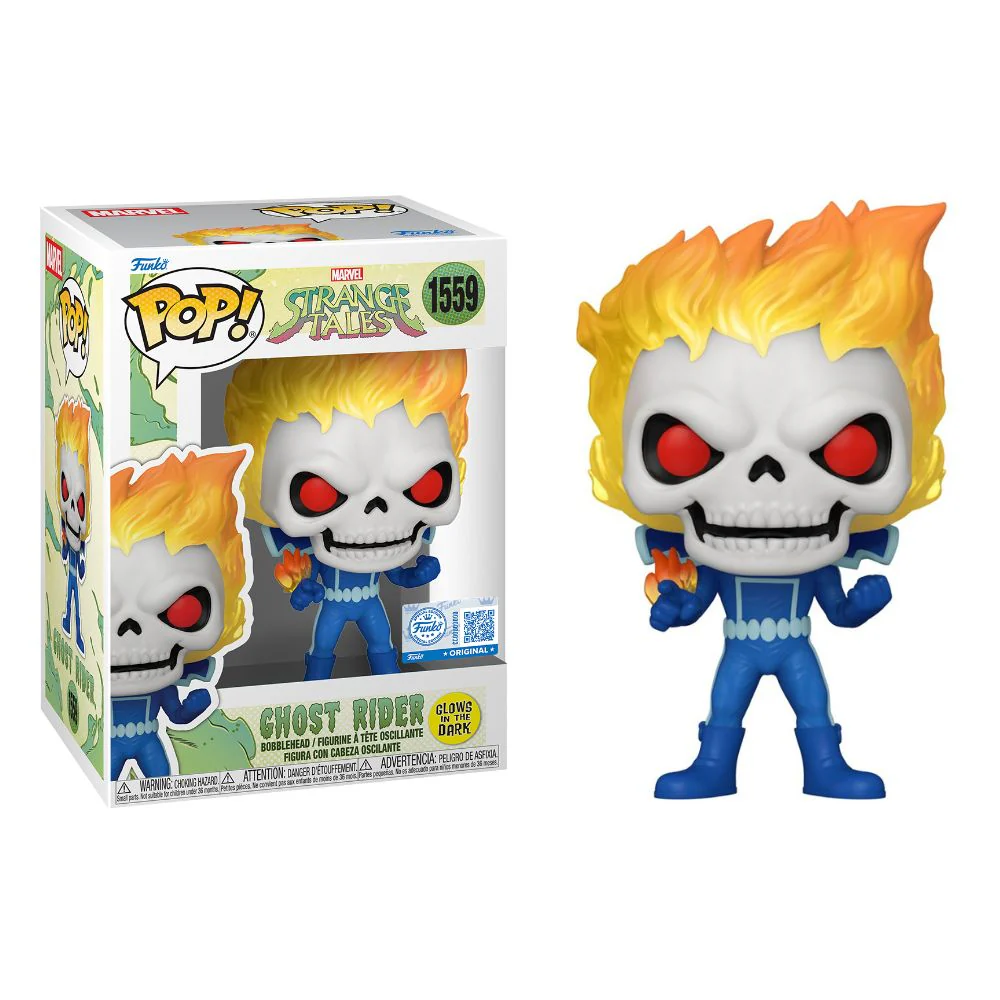 Marvel: Strange Tales - Ghost Rider Glow In The Dark Pop! Vinyl - Image 4