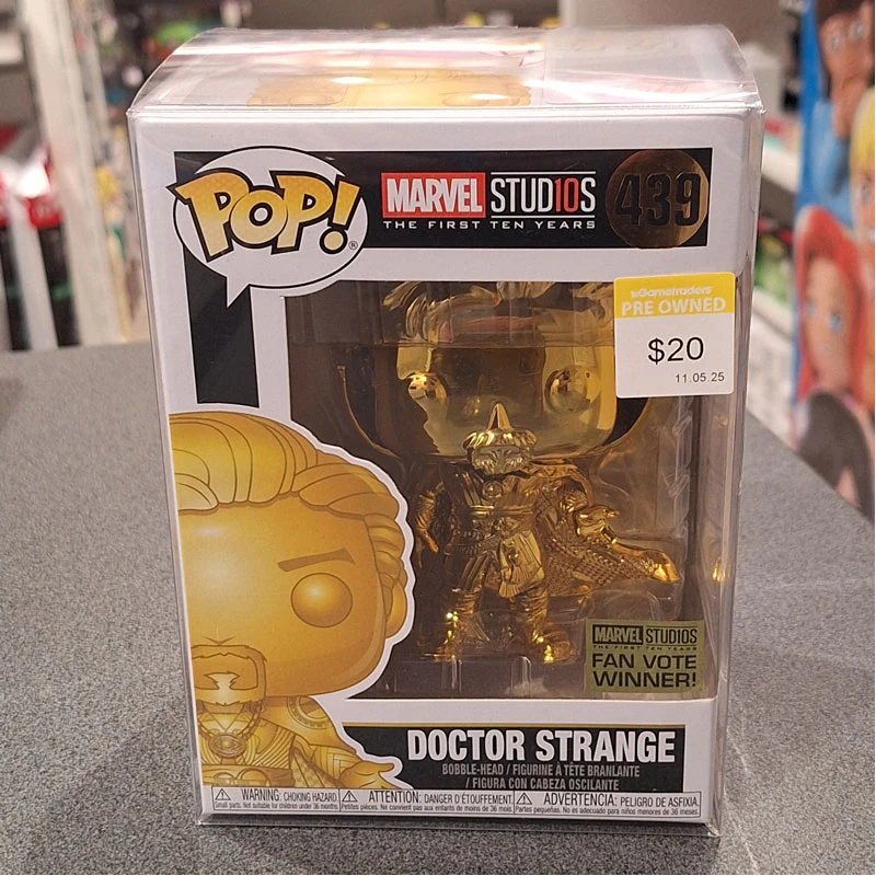 Marvel Studios 10th Anniversary - Doctor Strange Gold Chrome Pop! Vinyl