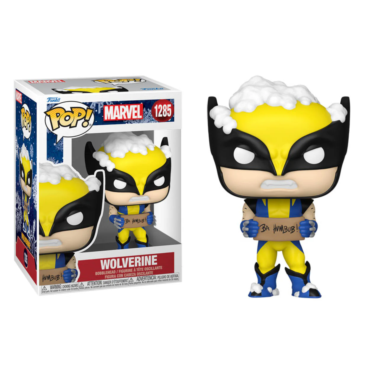 Marvel Comics - Wolverine with Sign Holiday Pop! Vinyl - Image 3