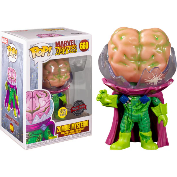 Marvel Zombies - Mysterio Glow US Exclusive Pop! Vinyl - Image 5