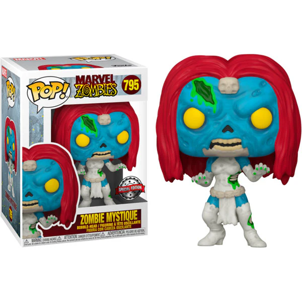 Marvel Zombies - Mystique US Exclusive Pop! Vinyl - Image 3