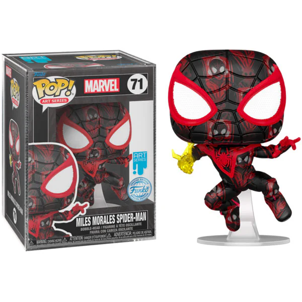 Marvels Spider-Man: Miles Morales (Artist Series) US Exclusive Pop! Vinyl - Image 3