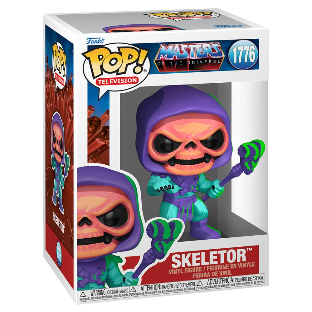 Masters of the Universe - Skeletor (Retro Neon Deco) Pop! Vinyl - Image 2