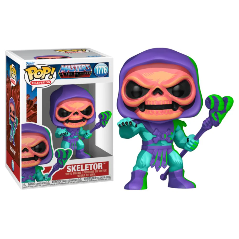 Masters of the Universe - Skeletor (Retro Neon Deco) Pop! Vinyl - Image 3