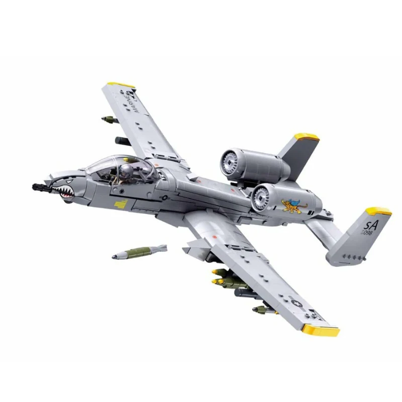 MB A10 CS Attack Aircraft Scale 1:44 701 Pieces C12 - Image 2