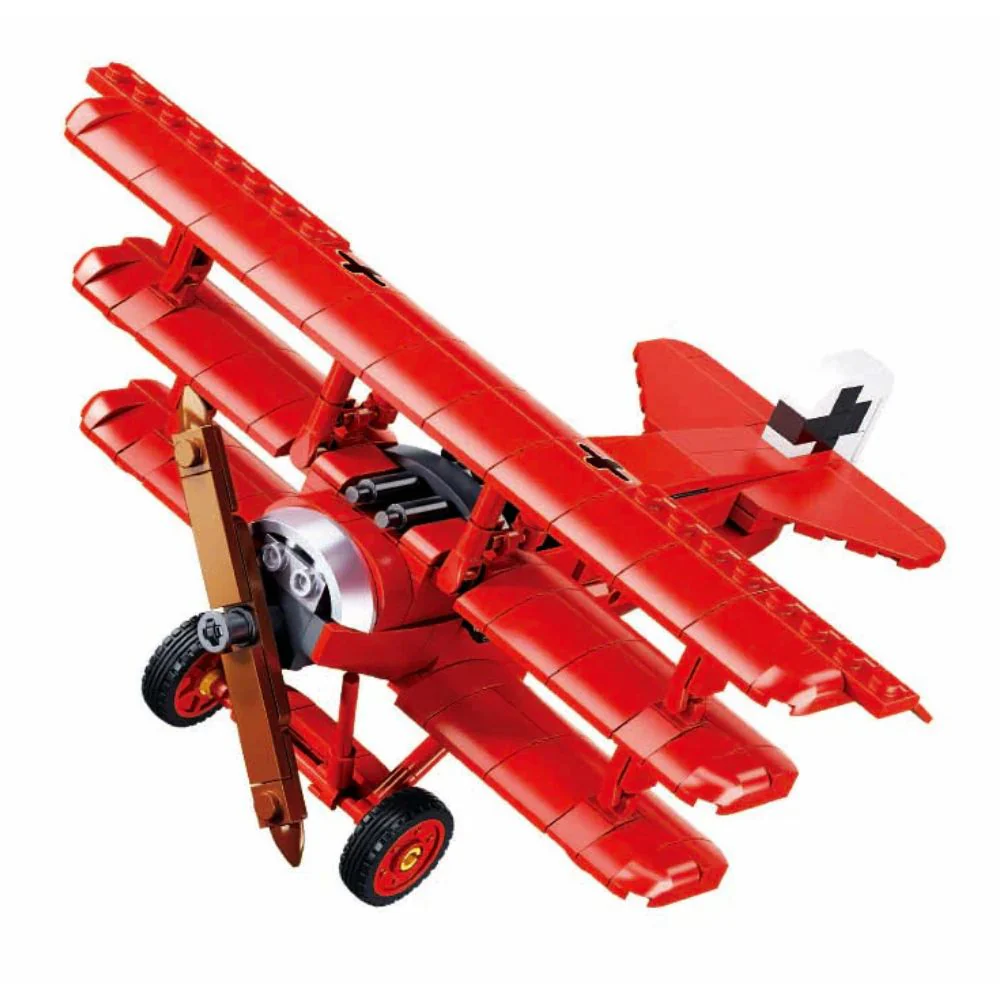 MB WW1 Fokker DR-1S Scale 1:35 281 Pieces C16 - Image 3